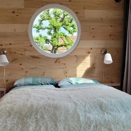Haus Mit Stilvoller Ferienwohnung Und Tiny House Nahe Ammersee Fuer 2-6 Personen Geltendorf Extérieur photo