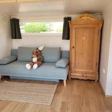 Haus Mit Stilvoller Ferienwohnung Und Tiny House Nahe Ammersee Fuer 2-6 Personen Geltendorf Extérieur photo